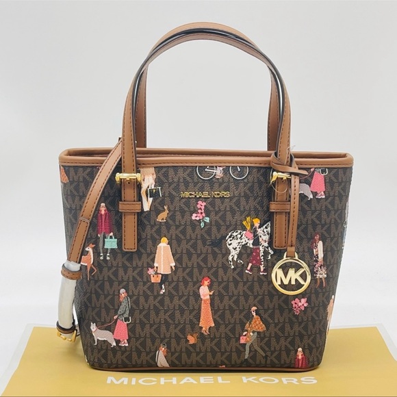 Michael Kors Bags Michael Kors X Small Top Zip Tote Crossbody Bag
